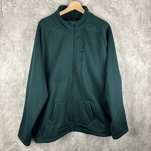 Mens Urban Frontier Full Zip Fleece Lined Jacket Size 2XL Green